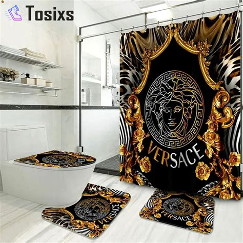 versace bath rug